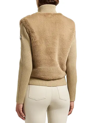 Moose Knuckles Women's Dua Bunny Wool-Cashmere Zip Cardigan | Thumbnail 6 Moose Knuckles Women's Dua Bunny Wool-Cashmere Zip Cardigan | Thumbnail 6