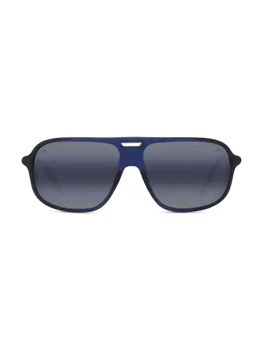Vuarnet Men's Ice 02 61MM Pilot Sunglasses - Blue Mirror Matte Blue | Thumbnail 2 Vuarnet Men's Ice 02 61MM Pilot Sunglasses - Blue Mirror Matte Blue | Thumbnail 2