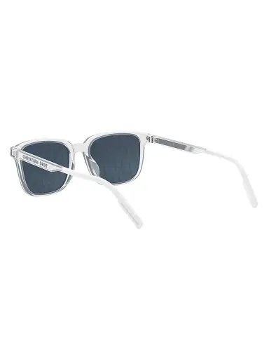 Dior Men's Tag SU 56MM Geometric Sunglasses - Blue Transparent | Thumbnail 4 Dior Men's Tag SU 56MM Geometric Sunglasses - Blue Transparent | Thumbnail 4