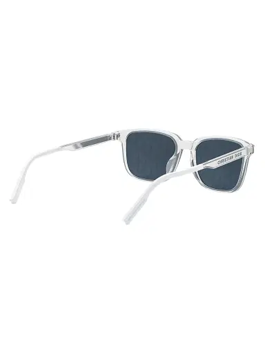 Dior Men's Tag SU 56MM Geometric Sunglasses - Blue Transparent | Thumbnail 6 Dior Men's Tag SU 56MM Geometric Sunglasses - Blue Transparent | Thumbnail 6
