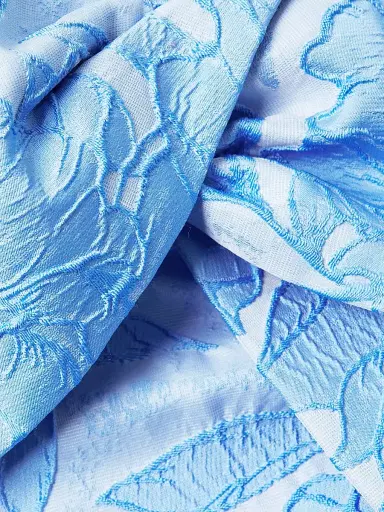 Shani Women's Jacquard Bow Gown - Light Blue | Thumbnail 6 Shani Women's Jacquard Bow Gown - Light Blue | Thumbnail 6