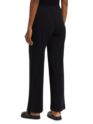 LESET Women's Boxer Rib-Knit Pants - Black - Size XL | Thumbnail 5 LESET Women's Boxer Rib-Knit Pants - Black - Size XL | Thumbnail 5