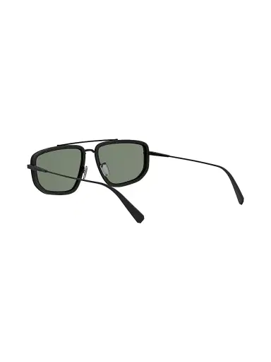 BVLGARI Women's B. Zero1 57MM Rectangular Sunglasses - Matte Black Green | Thumbnail 4 BVLGARI Women's B. Zero1 57MM Rectangular Sunglasses - Matte Black Green | Thumbnail 4