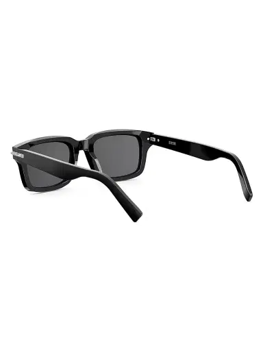 Dior Men's BlackSuit S16I Rectangular Sunglasses - Shiny Black And Smoke | Thumbnail 4 Dior Men's BlackSuit S16I Rectangular Sunglasses - Shiny Black And Smoke | Thumbnail 4