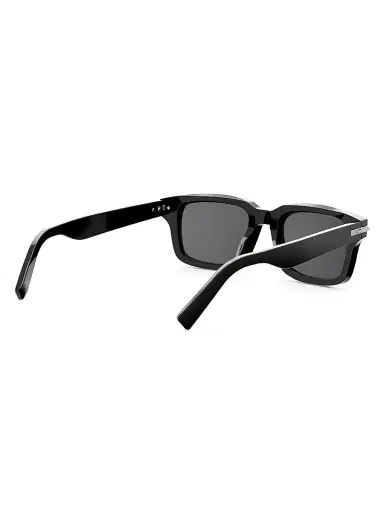 Dior Men's BlackSuit S16I Rectangular Sunglasses - Shiny Black And Smoke | Thumbnail 6 Dior Men's BlackSuit S16I Rectangular Sunglasses - Shiny Black And Smoke | Thumbnail 6