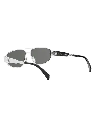 Celine Men's Metal Triomphe 57MM Pilot Sunglasses | Thumbnail 4 Celine Men's Metal Triomphe 57MM Pilot Sunglasses | Thumbnail 4