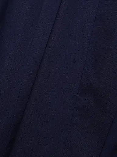 Staud Women's Wells Cotton Poplin A-Line Midi-Dress - Navy | Thumbnail 7 Staud Women's Wells Cotton Poplin A-Line Midi-Dress - Navy | Thumbnail 7