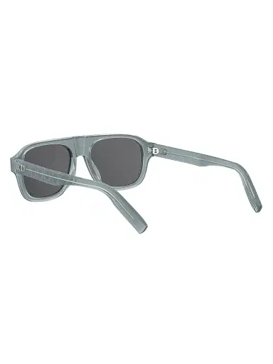 Dior Men's CD Icon A1I 55MM Pilot Sunglasses - Grey And Smoke | Thumbnail 4 Dior Men's CD Icon A1I 55MM Pilot Sunglasses - Grey And Smoke | Thumbnail 4