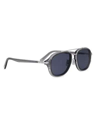 Dior Men's BlackSuit A4U 53MM Pilot Sunglasses - Grey Blue | Thumbnail 8 Dior Men's BlackSuit A4U 53MM Pilot Sunglasses - Grey Blue | Thumbnail 8