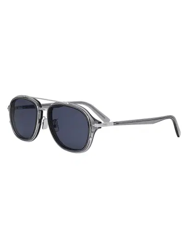 Dior Men's BlackSuit A4U 53MM Pilot Sunglasses - Grey Blue | Thumbnail 1 Dior Men's BlackSuit A4U 53MM Pilot Sunglasses - Grey Blue | Thumbnail 1
