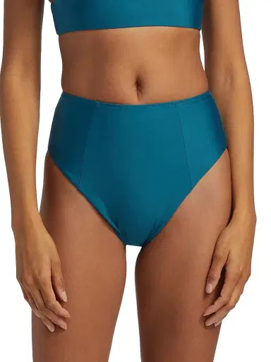 Kiki de Montparnasse Women's Echauffe High-Waisted Bikini Bottom | Thumbnail 3 Kiki de Montparnasse Women's Echauffe High-Waisted Bikini Bottom | Thumbnail 3
