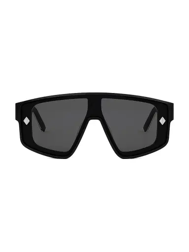 Dior Men's CD Diamond M1U Mask Sunglasses - Black Dark Grey | Thumbnail 2 Dior Men's CD Diamond M1U Mask Sunglasses - Black Dark Grey | Thumbnail 2