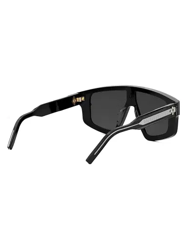 Dior Men's CD Diamond M1U Mask Sunglasses - Black Dark Grey | Thumbnail 6 Dior Men's CD Diamond M1U Mask Sunglasses - Black Dark Grey | Thumbnail 6