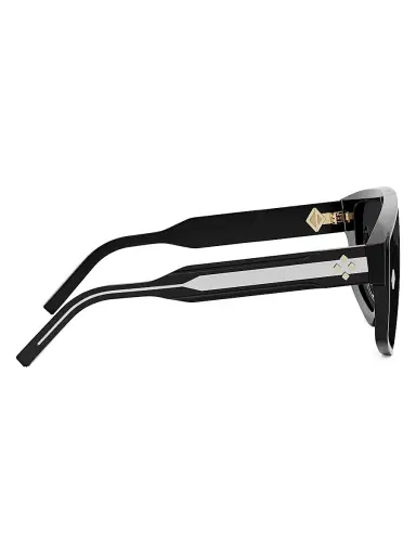 Dior Men's CD Diamond M1U Mask Sunglasses - Black Dark Grey | Thumbnail 7 Dior Men's CD Diamond M1U Mask Sunglasses - Black Dark Grey | Thumbnail 7