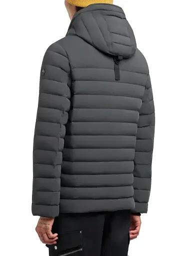 Moose Knuckles Men's Active Flex Greystone Puffer Jacket - Cement | Thumbnail 5 Moose Knuckles Men's Active Flex Greystone Puffer Jacket - Cement | Thumbnail 5