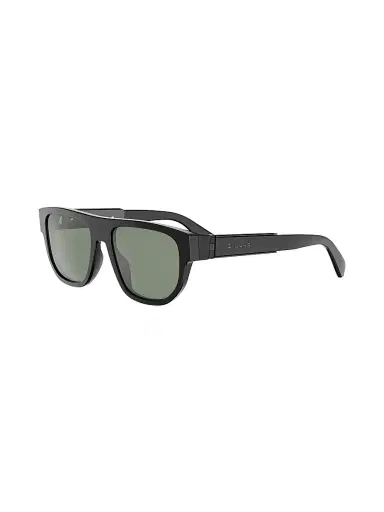BVLGARI Women's Aluminium 55MM Rectangular Sunglasses - Shiny Black Green | Thumbnail 1 BVLGARI Women's Aluminium 55MM Rectangular Sunglasses - Shiny Black Green | Thumbnail 1