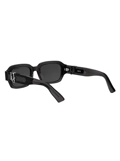 Dior Men's Oblique S2I 52MM Rectangular Sunglasses - Black Grey | Thumbnail 4 Dior Men's Oblique S2I 52MM Rectangular Sunglasses - Black Grey | Thumbnail 4