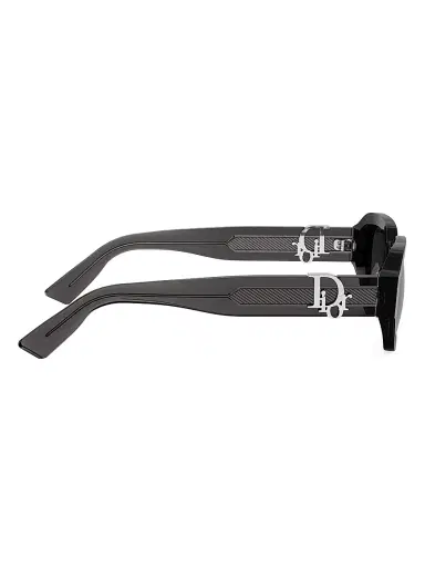 Dior Men's Oblique S2I 52MM Rectangular Sunglasses - Black Grey | Thumbnail 7 Dior Men's Oblique S2I 52MM Rectangular Sunglasses - Black Grey | Thumbnail 7