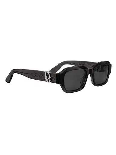 Dior Men's Oblique S2I 52MM Rectangular Sunglasses - Black Grey | Thumbnail 8 Dior Men's Oblique S2I 52MM Rectangular Sunglasses - Black Grey | Thumbnail 8