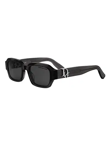 Dior Men's Oblique S2I 52MM Rectangular Sunglasses - Black Grey | Thumbnail 1 Dior Men's Oblique S2I 52MM Rectangular Sunglasses - Black Grey | Thumbnail 1