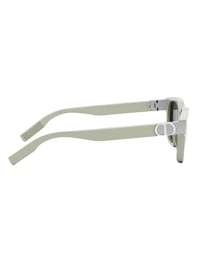 Dior Men's CD Icon S1I 54MM Geometric Sunglasses - Shiny Beige Smoke Mirror | Thumbnail 8 Dior Men's CD Icon S1I 54MM Geometric Sunglasses - Shiny Beige Smoke Mirror | Thumbnail 8