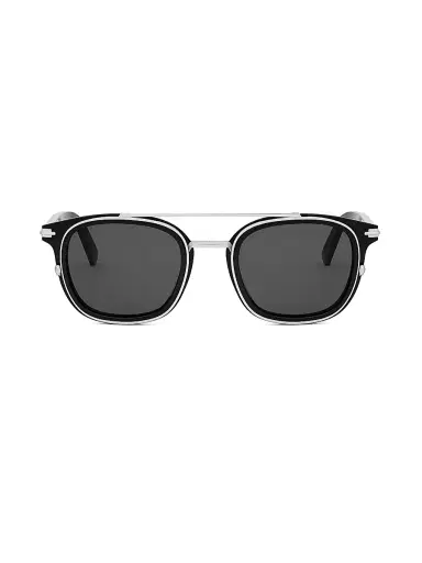 Dior Men's BlackSuit S14I 49MM Square Sunglasses - Shiny Black And Smoke | Thumbnail 2 Dior Men's BlackSuit S14I 49MM Square Sunglasses - Shiny Black And Smoke | Thumbnail 2