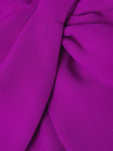 Shani Women's Crepe Bow Bodice Gown - Berry | Thumbnail 6 Shani Women's Crepe Bow Bodice Gown - Berry | Thumbnail 6