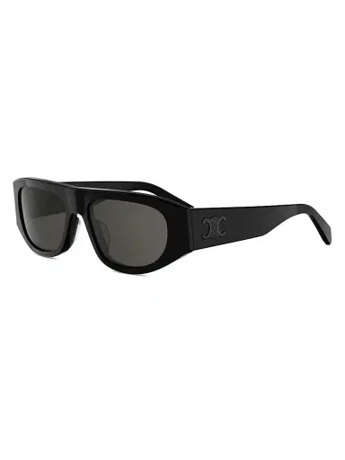 Celine Men's Triomphe 55MM Geometric Sunglasses | Thumbnail 1 Celine Men's Triomphe 55MM Geometric Sunglasses | Thumbnail 1