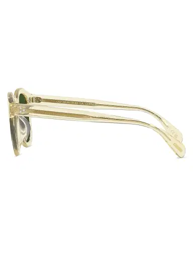 Oliver Peoples Men's Rorke 47MM Round Mirrored Sunglasses - Lite Beige | Thumbnail 4 Oliver Peoples Men's Rorke 47MM Round Mirrored Sunglasses - Lite Beige | Thumbnail 4