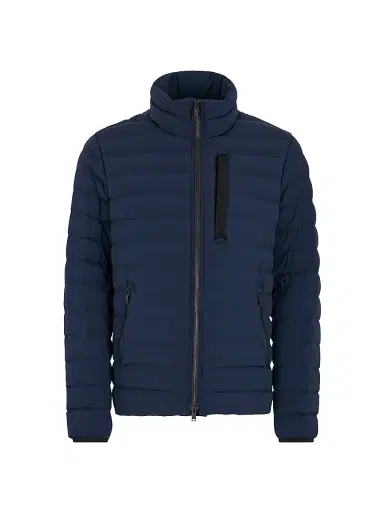 Moose Knuckles Men's Active Flex Laki Down Jacket - Navy | Thumbnail 1 Moose Knuckles Men's Active Flex Laki Down Jacket - Navy | Thumbnail 1