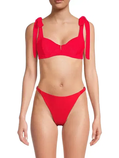 BEACH RIOT Women's Blair Bikini Top - Red - Size Large | Thumbnail 3 BEACH RIOT Women's Blair Bikini Top - Red - Size Large | Thumbnail 3