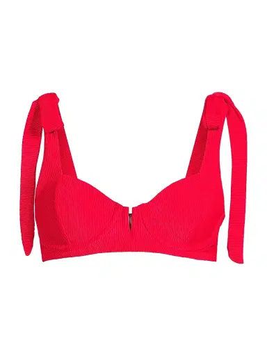 BEACH RIOT Women's Blair Bikini Top - Red - Size Large | Thumbnail 1 BEACH RIOT Women's Blair Bikini Top - Red - Size Large | Thumbnail 1