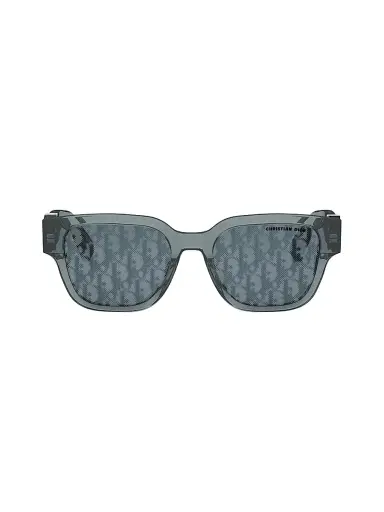 Dior Men's Oblique S1I 53MM Square Sunglasses - Blue Blue | Thumbnail 2 Dior Men's Oblique S1I 53MM Square Sunglasses - Blue Blue | Thumbnail 2