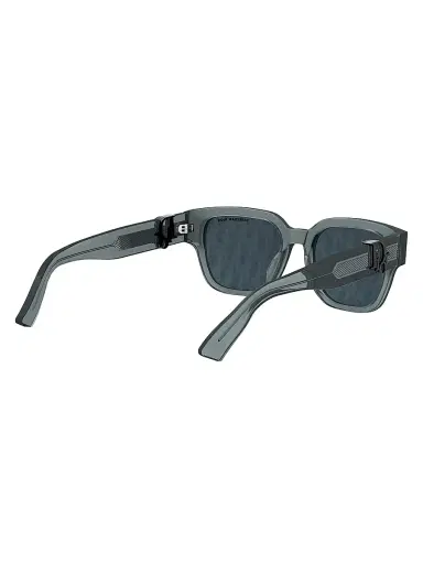 Dior Men's Oblique S1I 53MM Square Sunglasses - Blue Blue | Thumbnail 6 Dior Men's Oblique S1I 53MM Square Sunglasses - Blue Blue | Thumbnail 6