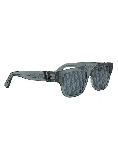 Dior Men's Oblique S1I 53MM Square Sunglasses - Blue Blue | Thumbnail 8 Dior Men's Oblique S1I 53MM Square Sunglasses - Blue Blue | Thumbnail 8