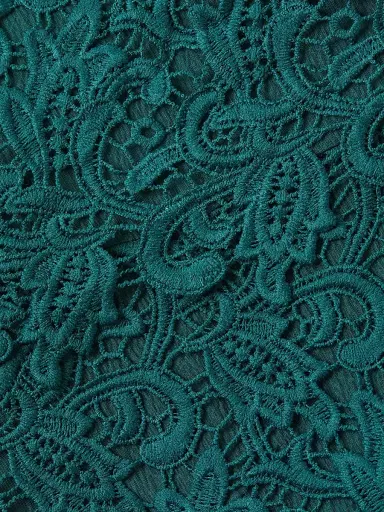 Shani Women's Floral Lace Dress - Azure Blue | Thumbnail 6 Shani Women's Floral Lace Dress - Azure Blue | Thumbnail 6