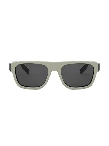 Dior Men's CD Icon S3I 55MM Square Sunglasses - Sage Dark Grey | Thumbnail 2 Dior Men's CD Icon S3I 55MM Square Sunglasses - Sage Dark Grey | Thumbnail 2