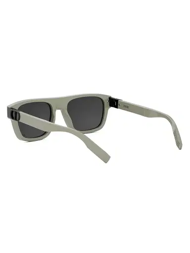 Dior Men's CD Icon S3I 55MM Square Sunglasses - Sage Dark Grey | Thumbnail 4 Dior Men's CD Icon S3I 55MM Square Sunglasses - Sage Dark Grey | Thumbnail 4