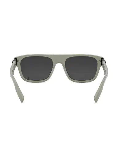 Dior Men's CD Icon S3I 55MM Square Sunglasses - Sage Dark Grey | Thumbnail 5 Dior Men's CD Icon S3I 55MM Square Sunglasses - Sage Dark Grey | Thumbnail 5