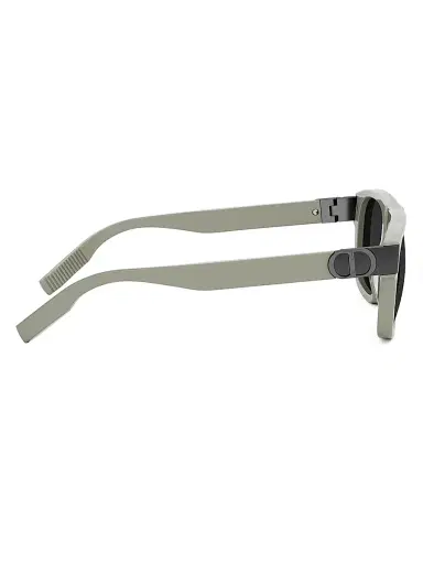 Dior Men's CD Icon S3I 55MM Square Sunglasses - Sage Dark Grey | Thumbnail 7 Dior Men's CD Icon S3I 55MM Square Sunglasses - Sage Dark Grey | Thumbnail 7