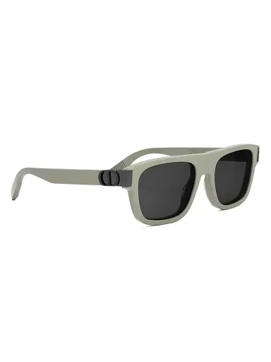 Dior Men's CD Icon S3I 55MM Square Sunglasses - Sage Dark Grey | Thumbnail 8 Dior Men's CD Icon S3I 55MM Square Sunglasses - Sage Dark Grey | Thumbnail 8