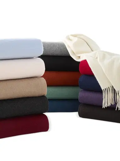 Sofia Cashmere Fringed Cashmere Throw Blanket - Hunter | Thumbnail 8 Sofia Cashmere Fringed Cashmere Throw Blanket - Hunter | Thumbnail 8