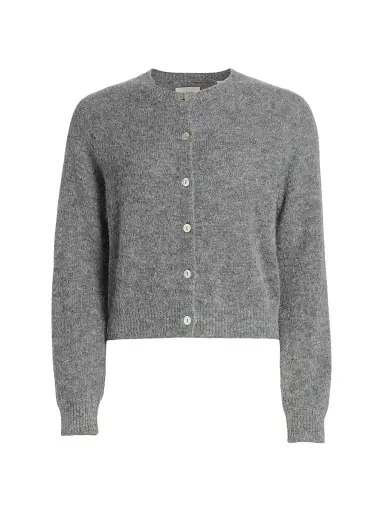 DÔEN Women's Petra Knit Cardigan - Dark Heather Grey - Size XS | Thumbnail 1 DÔEN Women's Petra Knit Cardigan - Dark Heather Grey - Size XS | Thumbnail 1