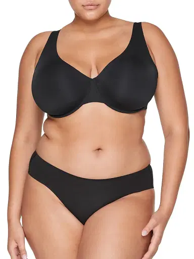 ThirdLove Women's 24/7 Second Skin Unlined Bra - Black | Thumbnail 2 ThirdLove Women's 24/7 Second Skin Unlined Bra - Black | Thumbnail 2