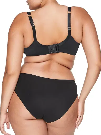 ThirdLove Women's 24/7 Second Skin Unlined Bra - Black | Thumbnail 3 ThirdLove Women's 24/7 Second Skin Unlined Bra - Black | Thumbnail 3