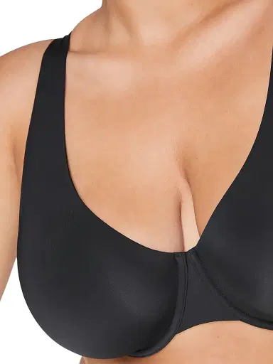 ThirdLove Women's 24/7 Second Skin Unlined Bra - Black | Thumbnail 4 ThirdLove Women's 24/7 Second Skin Unlined Bra - Black | Thumbnail 4