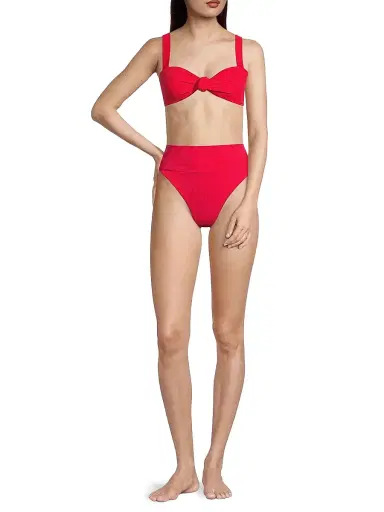 BEACH RIOT Women's Sophia Rib-Knit Bikini Top - Red - Size XL | Thumbnail 2 BEACH RIOT Women's Sophia Rib-Knit Bikini Top - Red - Size XL | Thumbnail 2