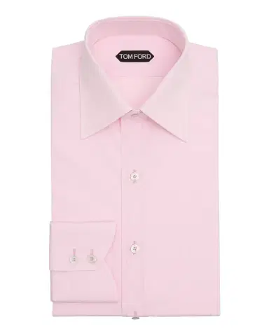 TOM FORD Men's Cotton Dress Shirt | Thumbnail 3 TOM FORD Men's Cotton Dress Shirt | Thumbnail 3