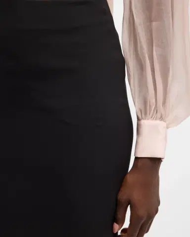 Giorgio Armani Silk Cady Pencil Skirt | Thumbnail 5 Giorgio Armani Silk Cady Pencil Skirt | Thumbnail 5