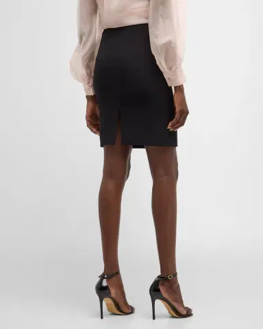 Giorgio Armani Silk Cady Pencil Skirt | Thumbnail 6 Giorgio Armani Silk Cady Pencil Skirt | Thumbnail 6